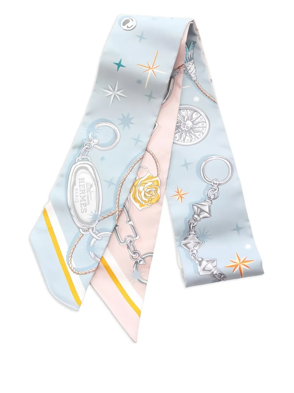 Hermès Pre-Owned mascada de seda C'est La Fete 2020 | Image 2