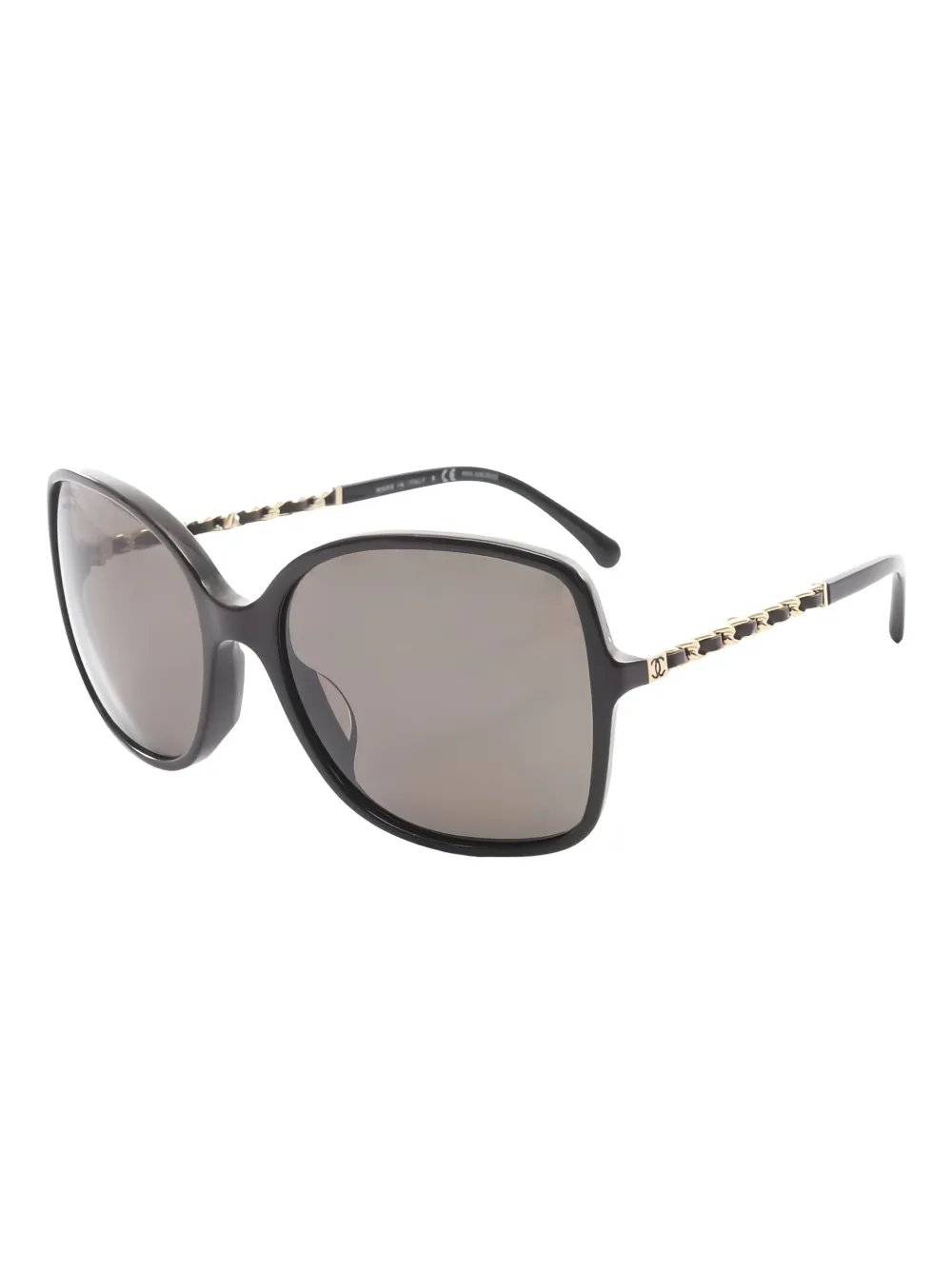 CHANEL Pre-Owned 1986-1988 coco mark chain sunglasses | Image 2