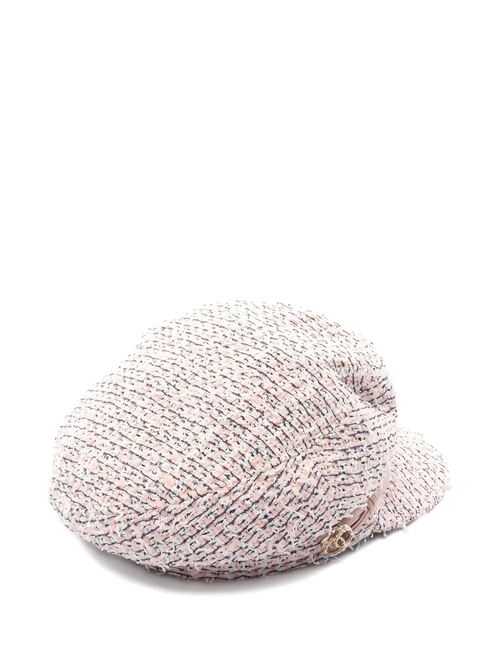 CHANEL Pre-Owned 1986-1988 Coco Mark Tweed hat | Image 2