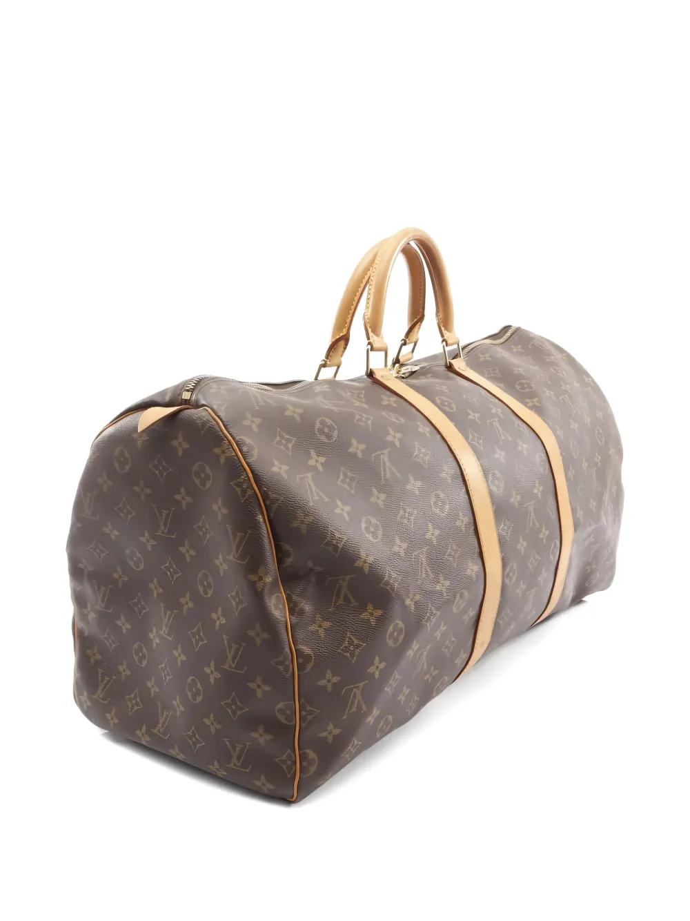 Louis Vuitton Pre-Owned Keepall 55 monogram-canvas boston holdalls | Men | Image 2