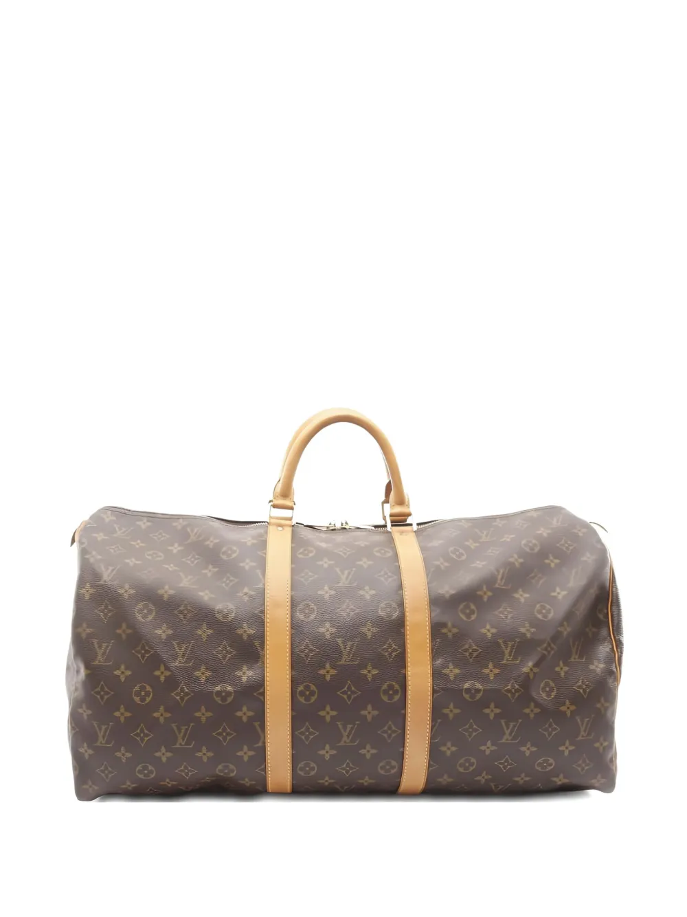 Louis Vuitton Pre-Owned Keepall 55 monogram-canvas boston holdalls | Brown | Image 1