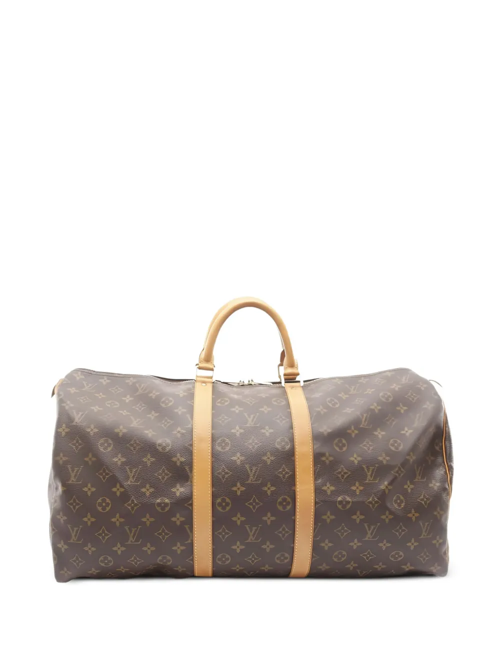 Louis Vuitton Pre-Owned Keepall 55 monogram-canvas boston holdalls | Brown | Image 1