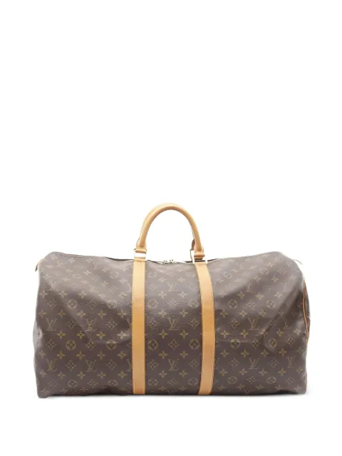 Louis Vuitton Pre-Owned sac fourre-tout Keepall 55 à motif monogrammé