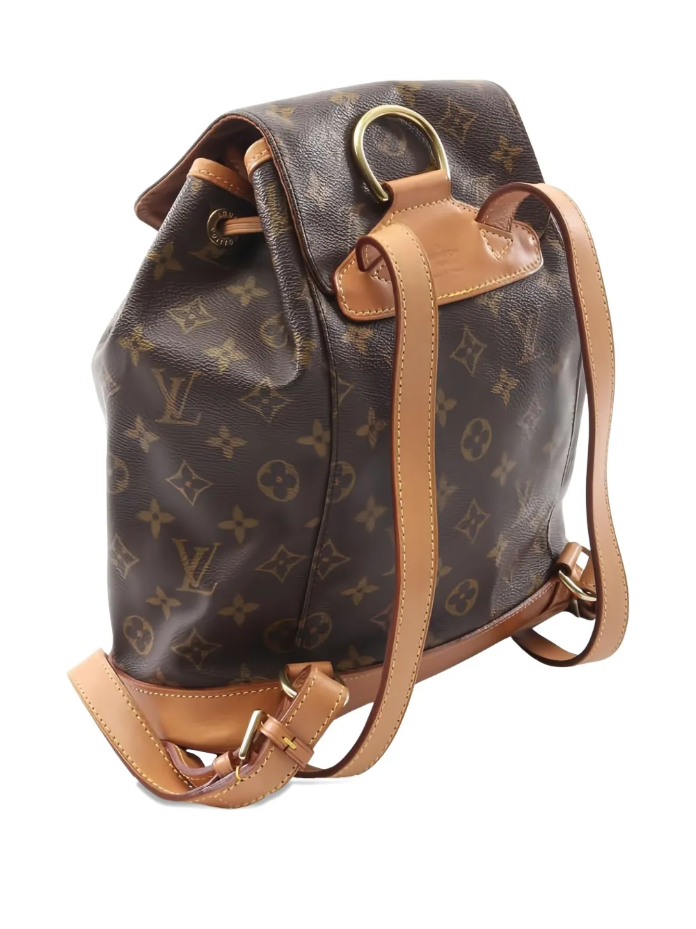Louis Vuitton Pre-Owned 1998 Montsouris MM Monogram Buckle backpack | Pre-Owned | Image 2