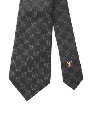 louis vuitton damier classique tie