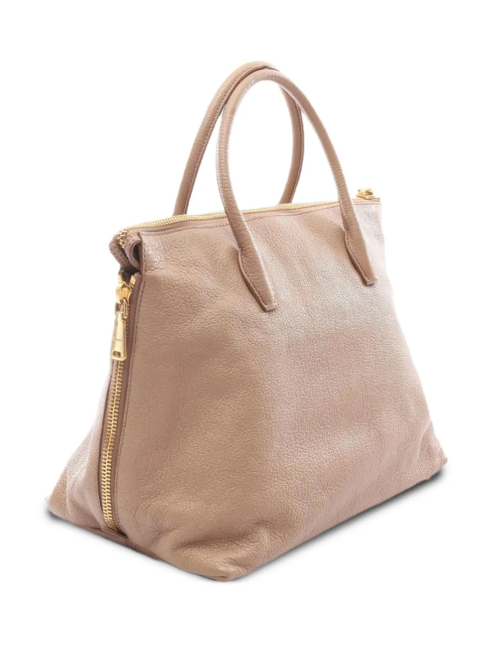 Miu Miu Pre-Owned sac à main Madras en cuir (années 2000) | Image 2