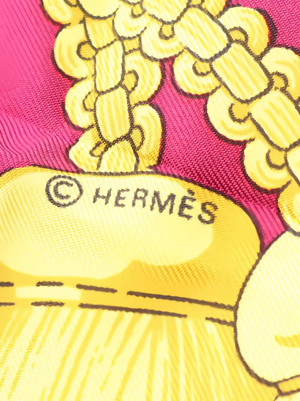 Hermès Pre-Owned 2000s Tsubas 90 Seidenschal | Image 2