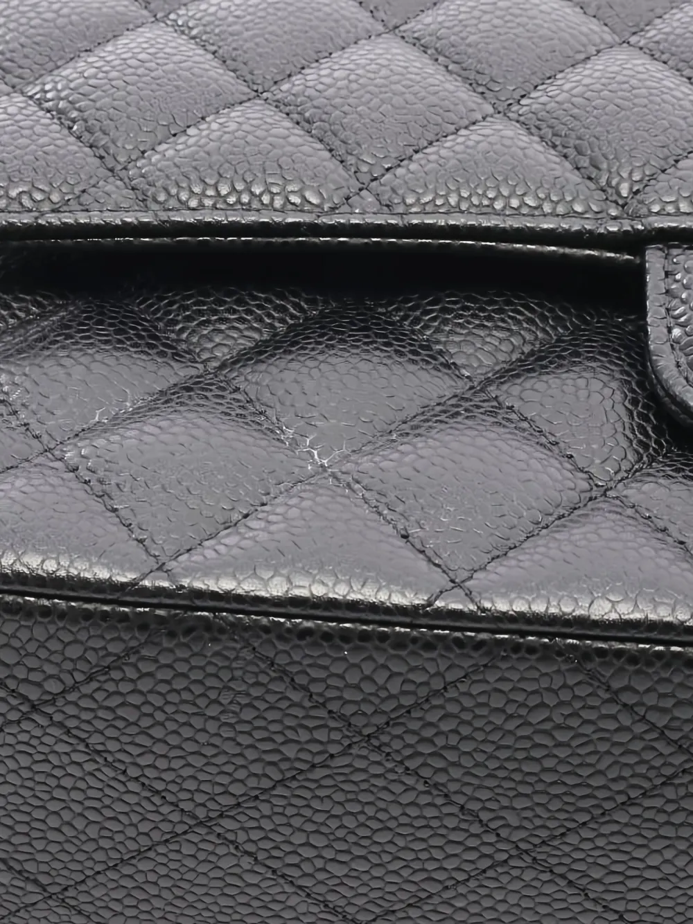 Pre-owned Chanel 2020-2021 Matelasse Flap Chain Shoulder Bag In Black