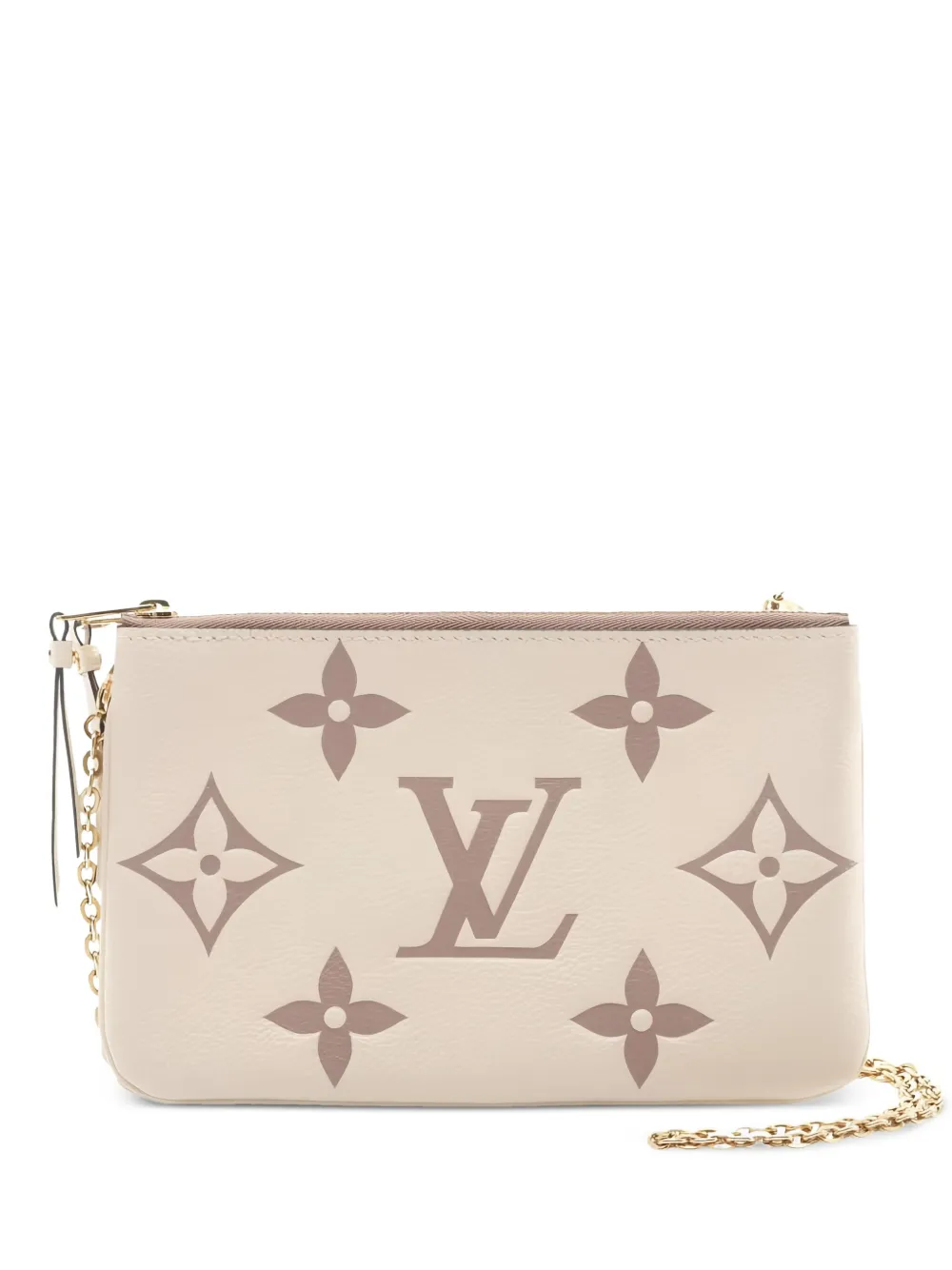 Louis Vuitton Pre-Owned Empreinte kleine schoudertas met monogram Beige