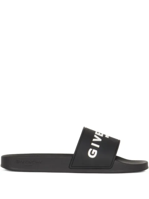 Givenchy logo-embossed slides