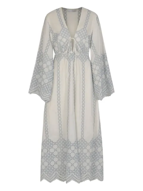 Raquel Diniz embroidered maxi dress