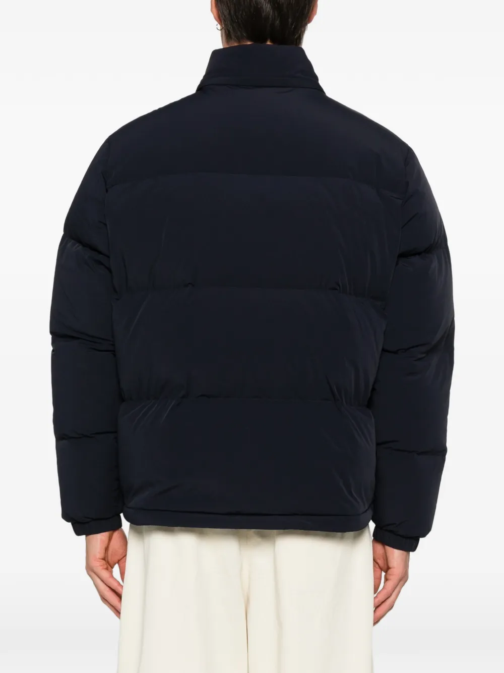 Lacoste Gewatteerd jack met rits Blauw