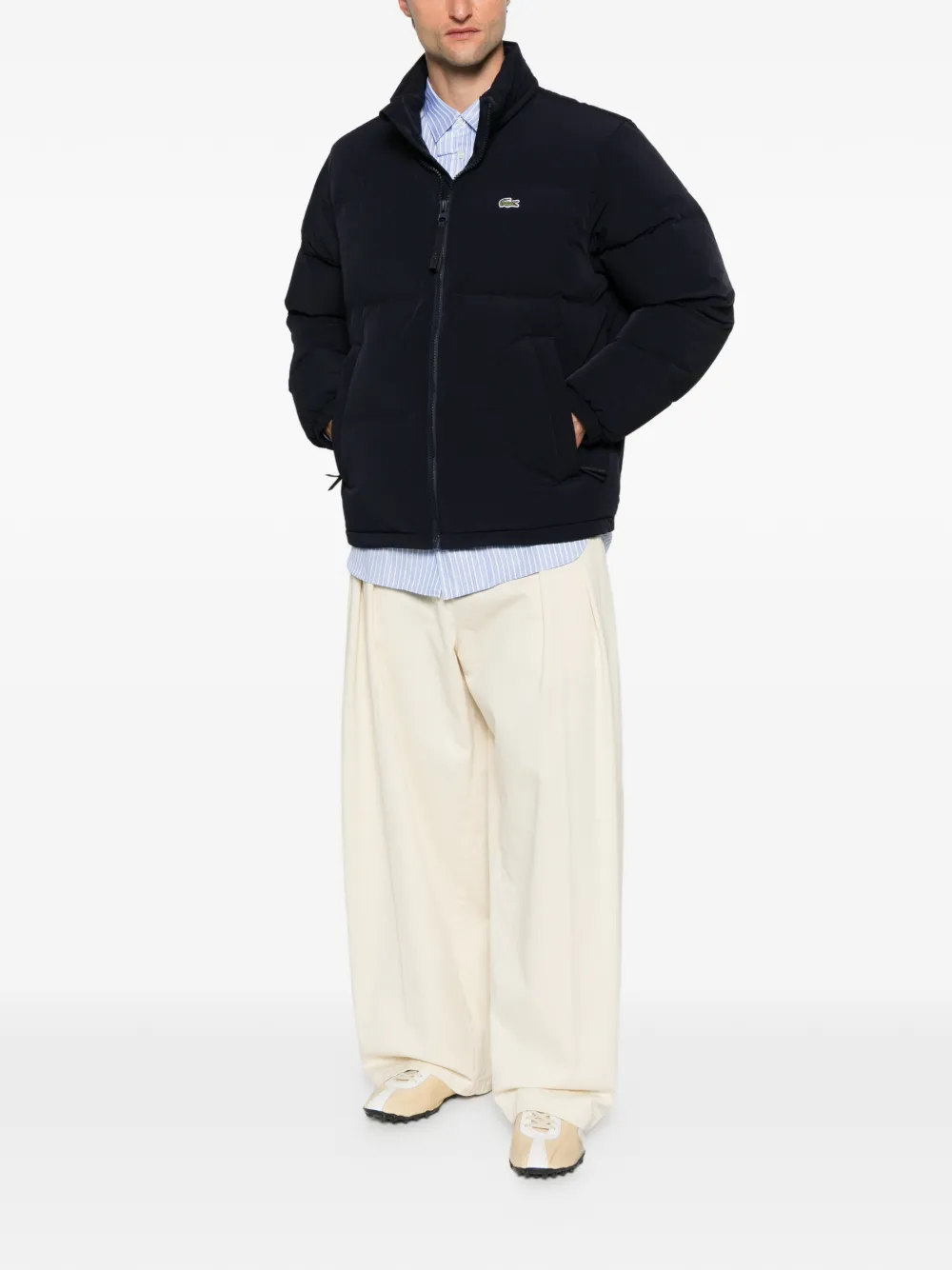 Lacoste chamarra capitonada con cierre | Chamarras con plumón y capitonadas | Image 2