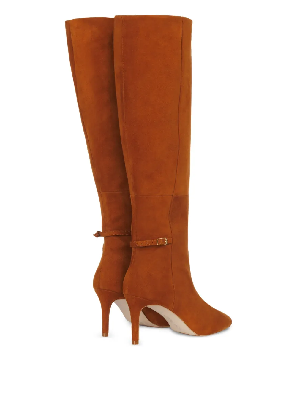 SMILING SHOES 90 mm Kaia suède laarzen Bruin