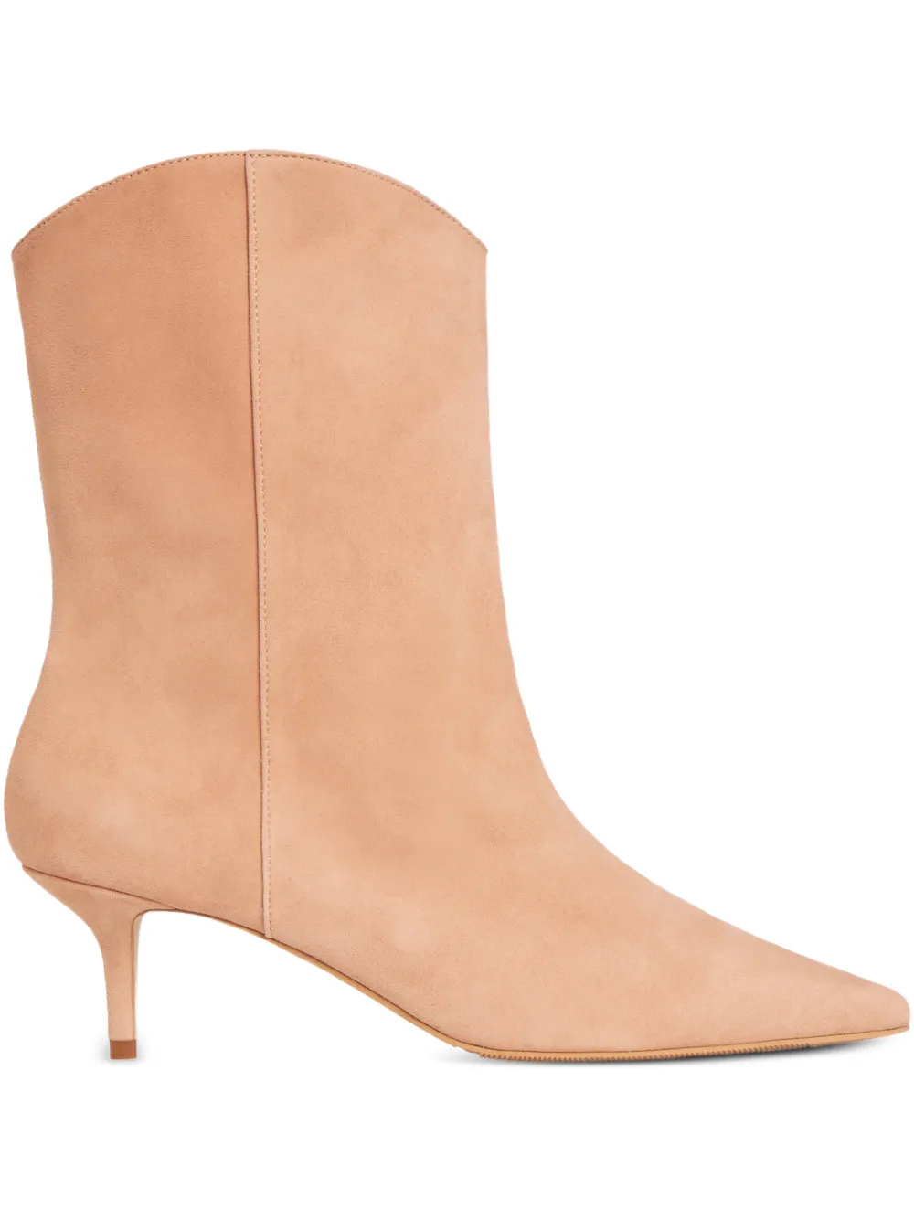 SMILING SHOES botines con puntera en punta y tacón de 50mm | neutro | Image 1