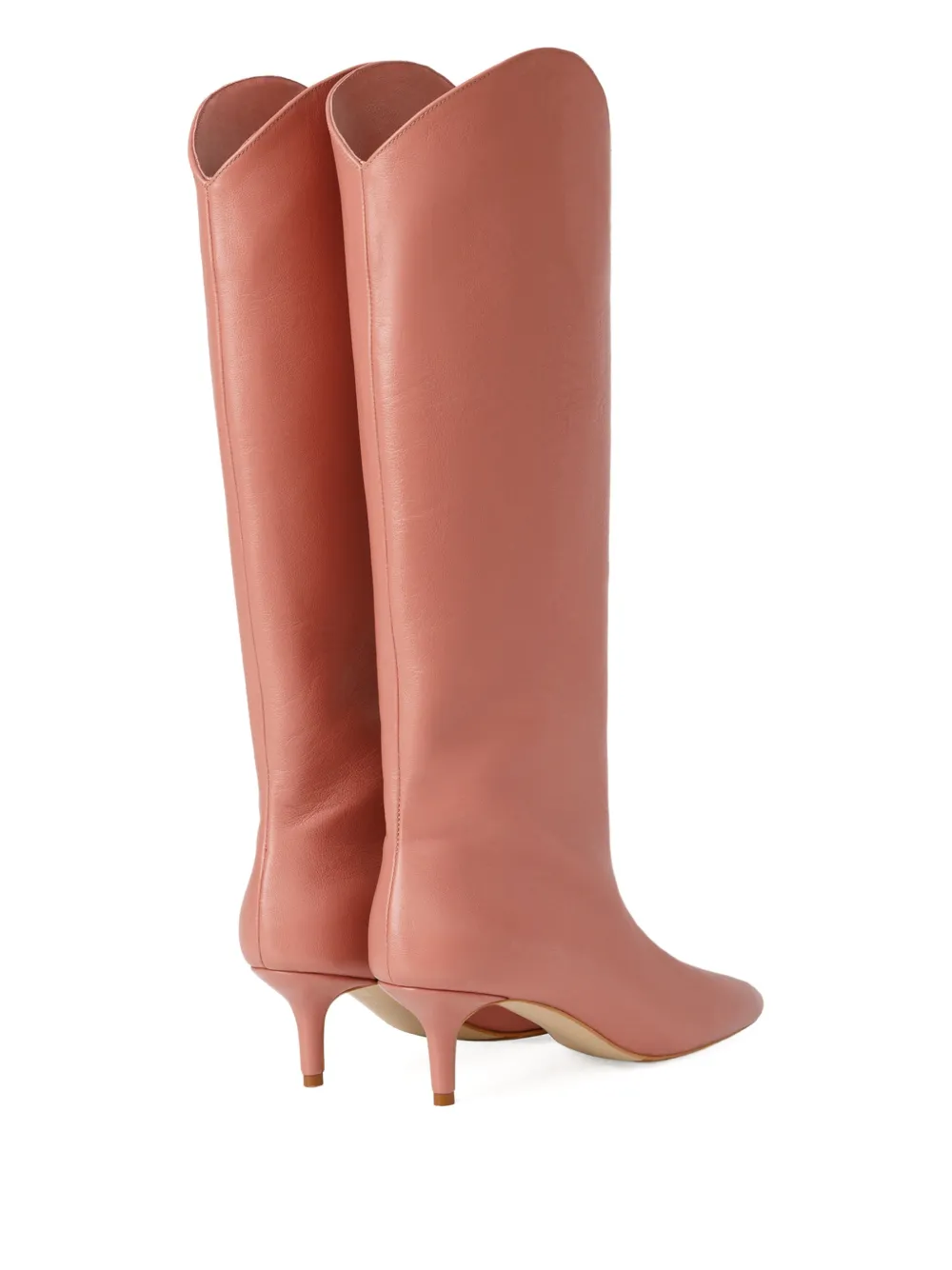 SMILING SHOES 50 mm laarzen met puntige neus Roze