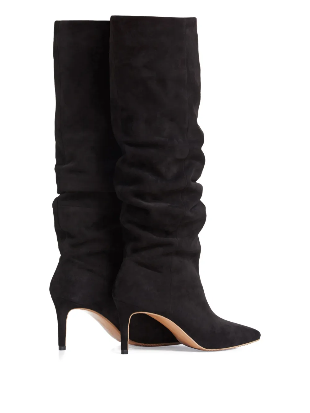 SMILING SHOES 70 mm Bettsie laarzen met ruches Zwart