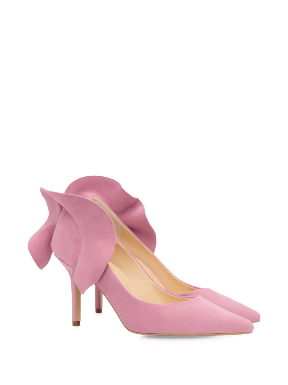 SMILING SHOES Scarpin Alexa com babados e salto 80mm | Scarpin | Image 2