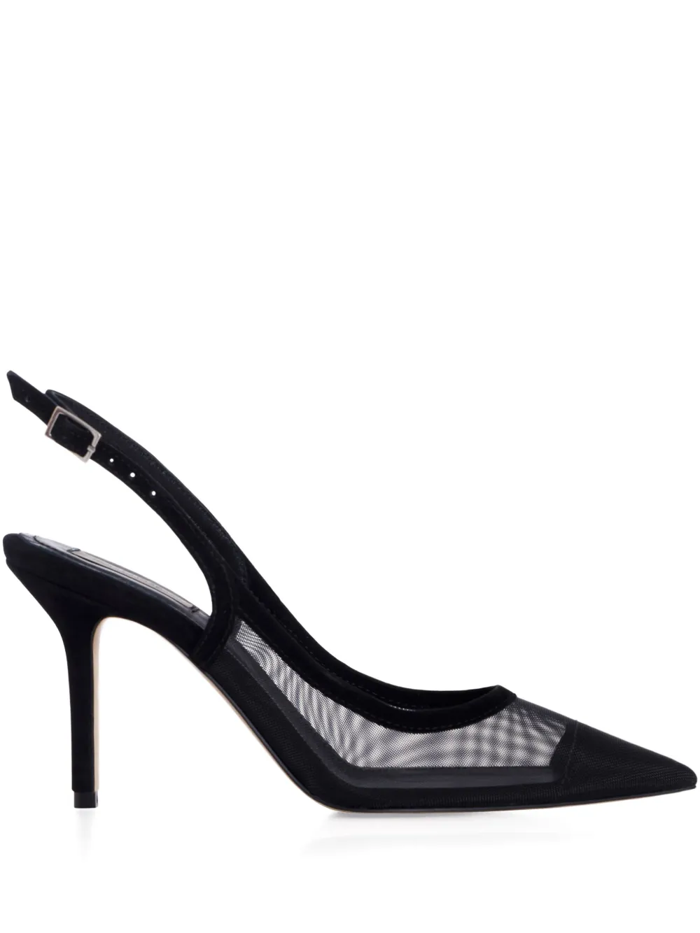 SMILING SHOES Fede mesh pumps - ブラック SMILING SHOES Fede mesh pumps - ブラック