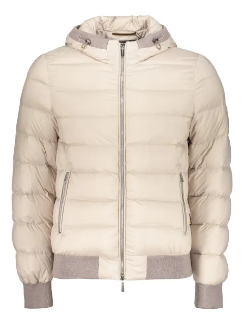Moorer  Depisis-S3 hooded padded jacket