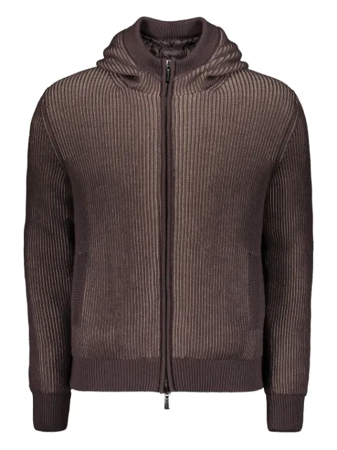 Moorer hooded puffer jacket