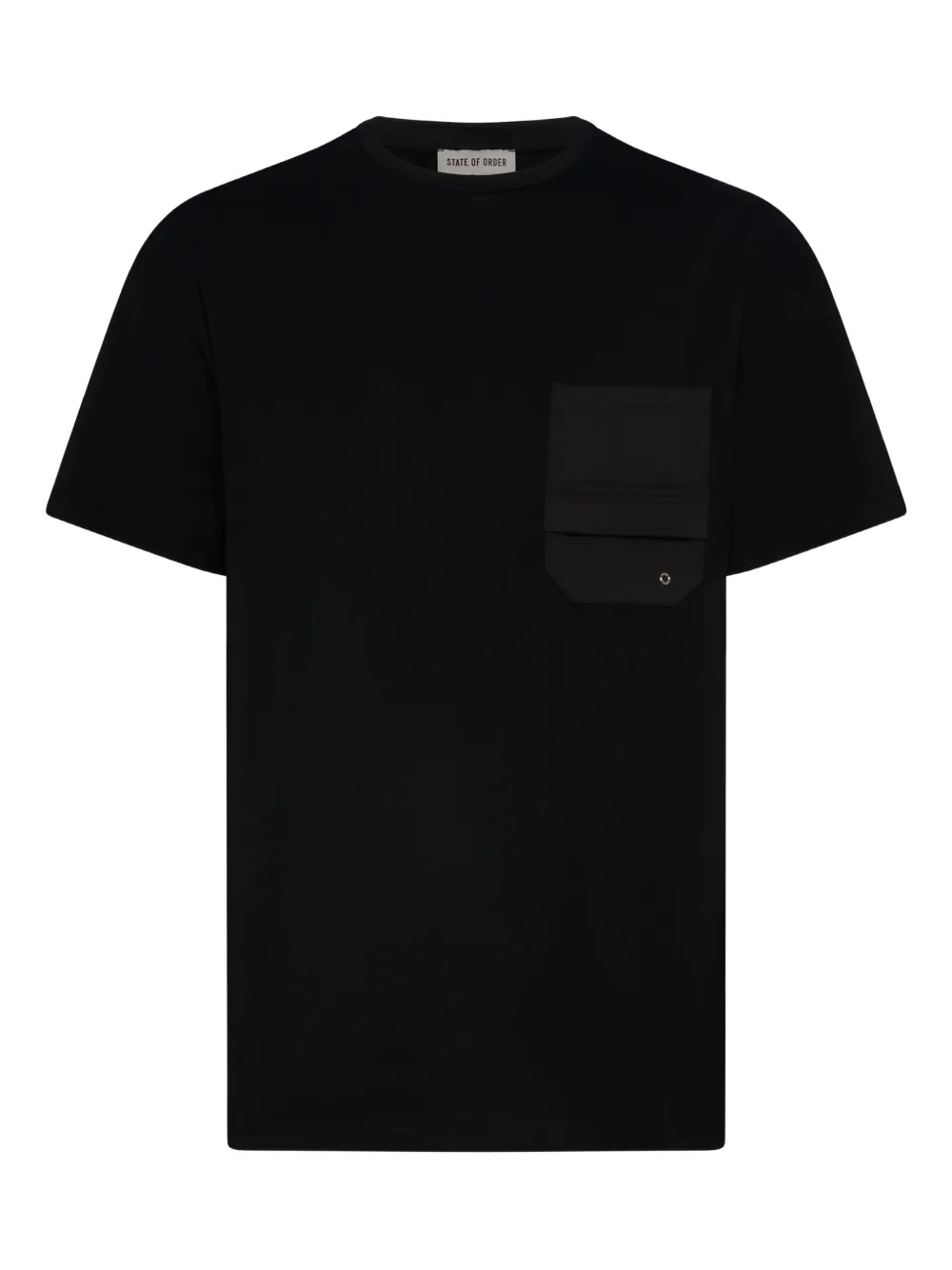 STATE OF ORDER pocket T-shirt | Black | Image 1