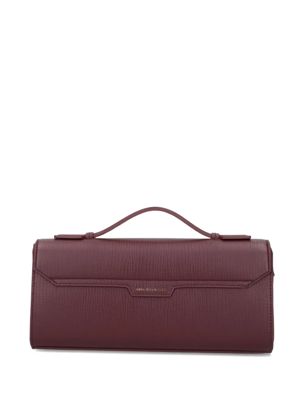 Anya Hindmarch Mortimer leather clutch bag - Rood