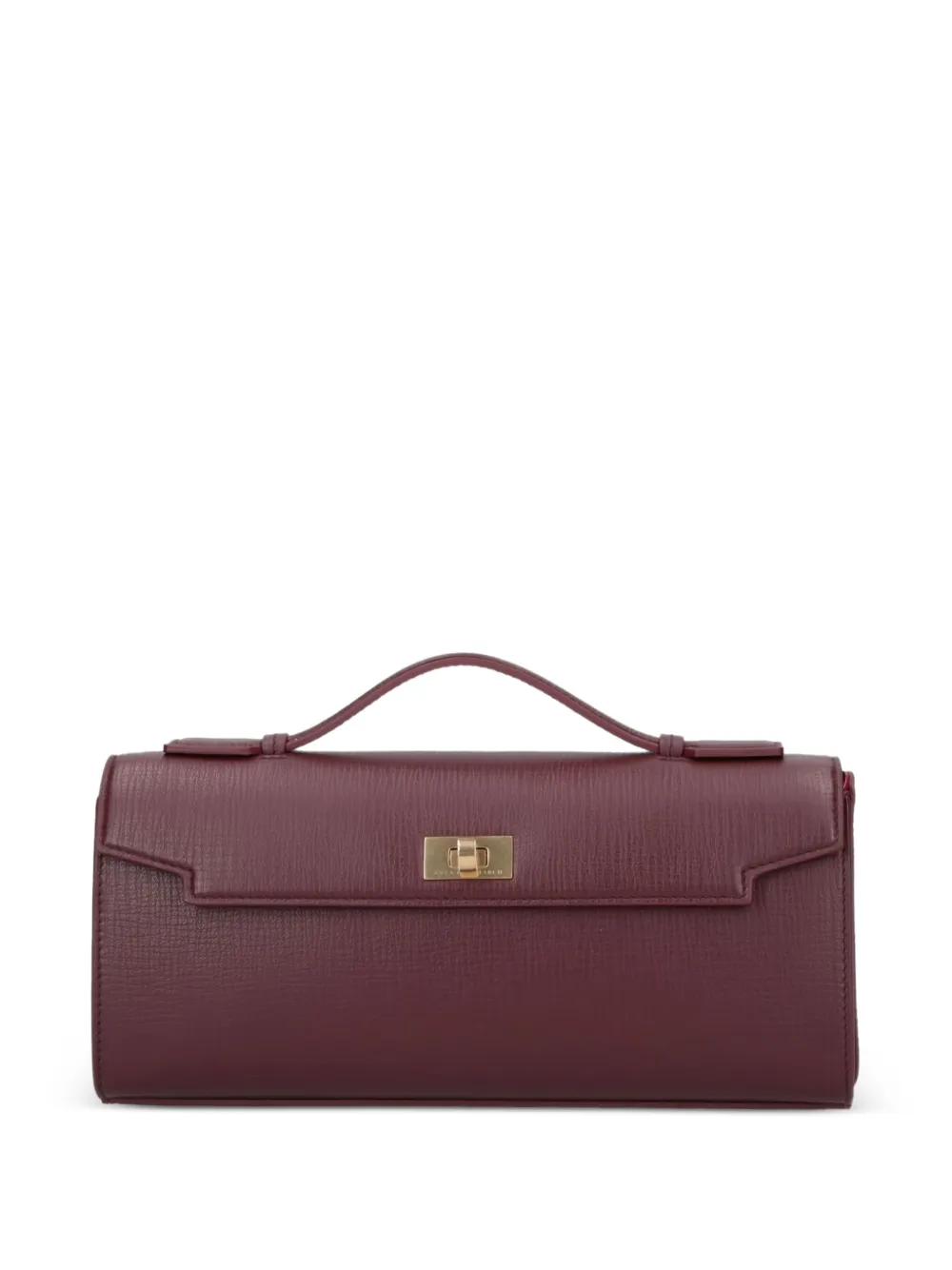 Anya Hindmarch Mortimer leather clutch bag - Rosso