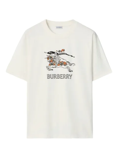 Burberry T-Shirt mit Ritteremblem
