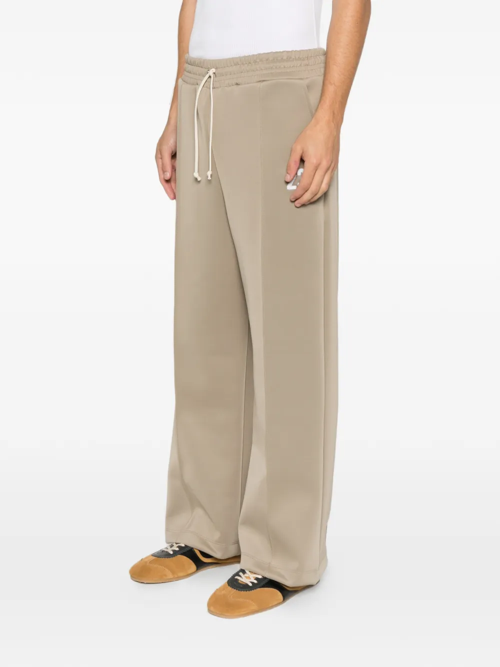 Lc23 Drawstring-fastening Detail Trousers In Neutral