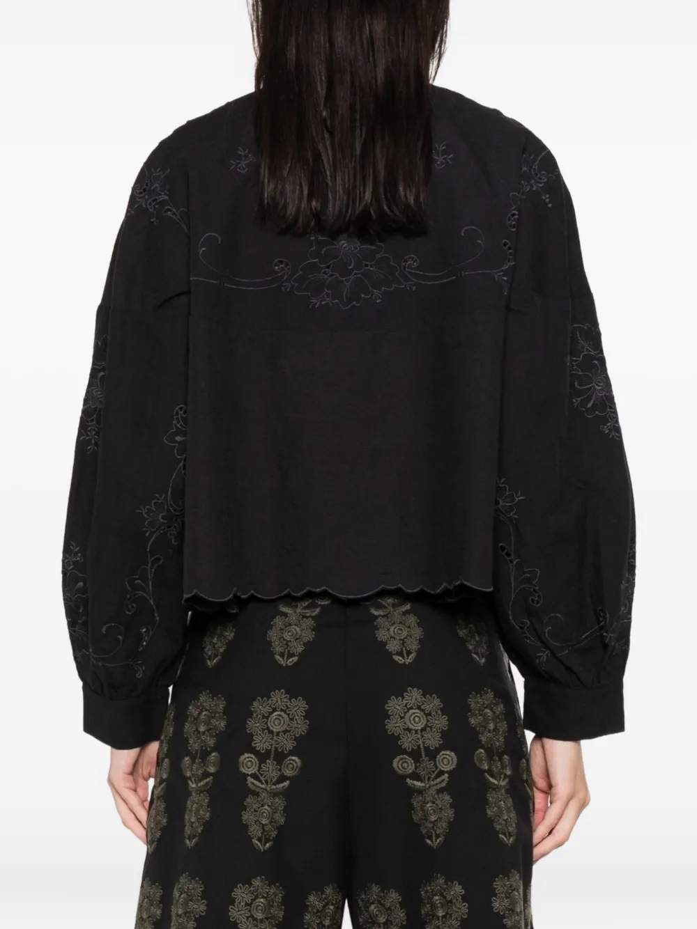 Antik Batik Carmina Blouse Clothing In Black