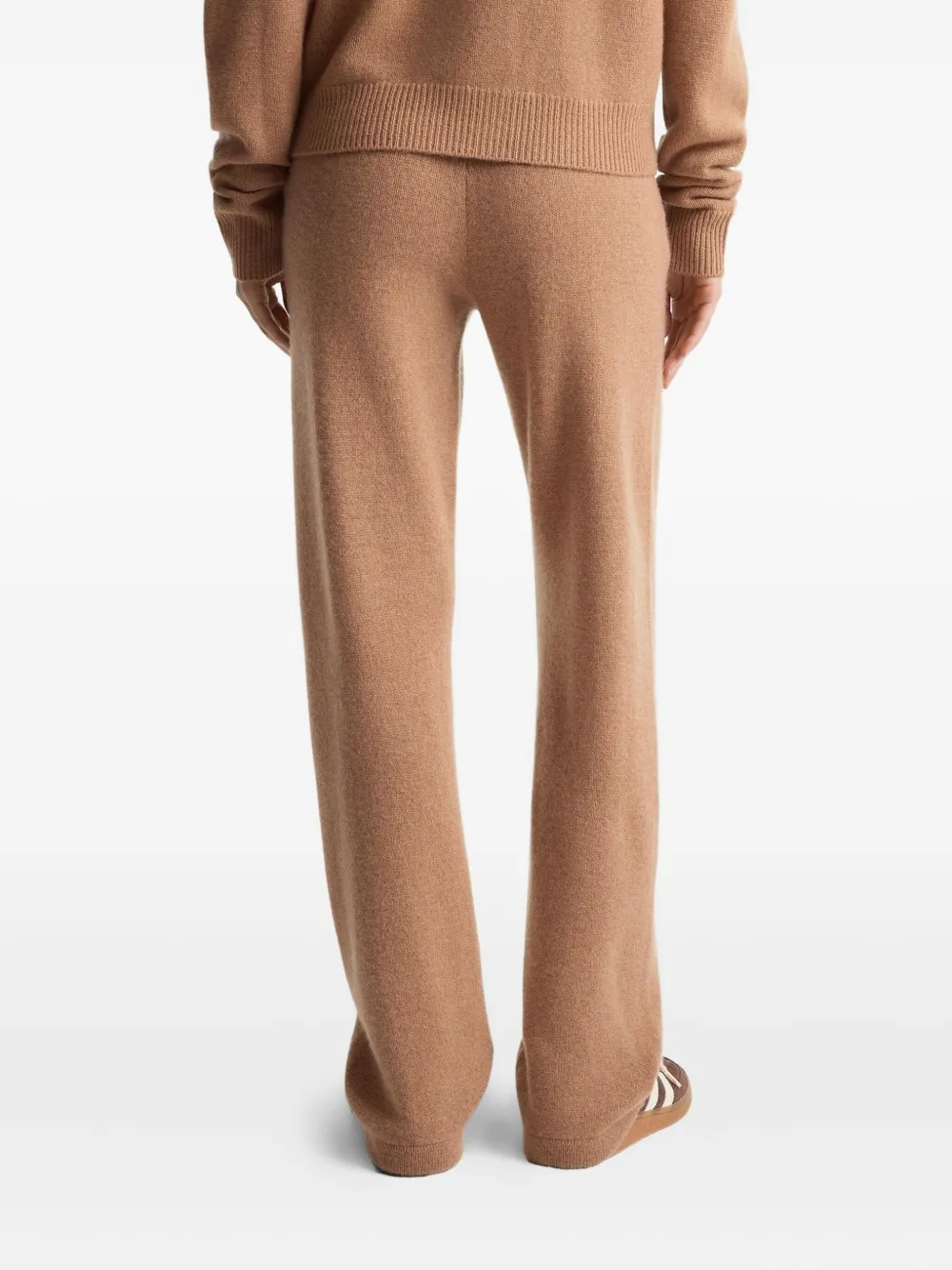 Sporty And Rich Embroidered Trousers In Brown