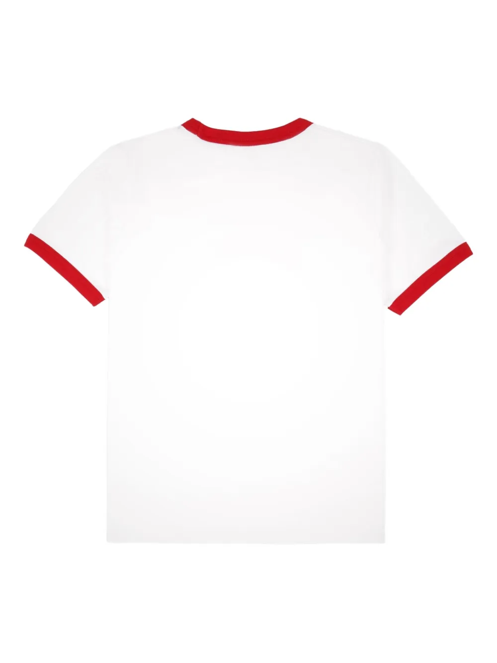 Sporty And Rich Ringer Graphic T-shirt In White