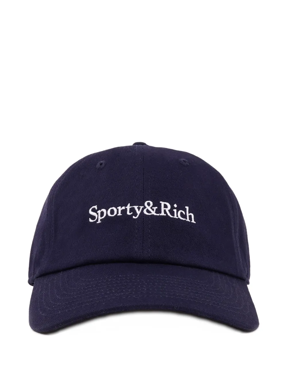 Sporty And Rich Logo Cap In Blue