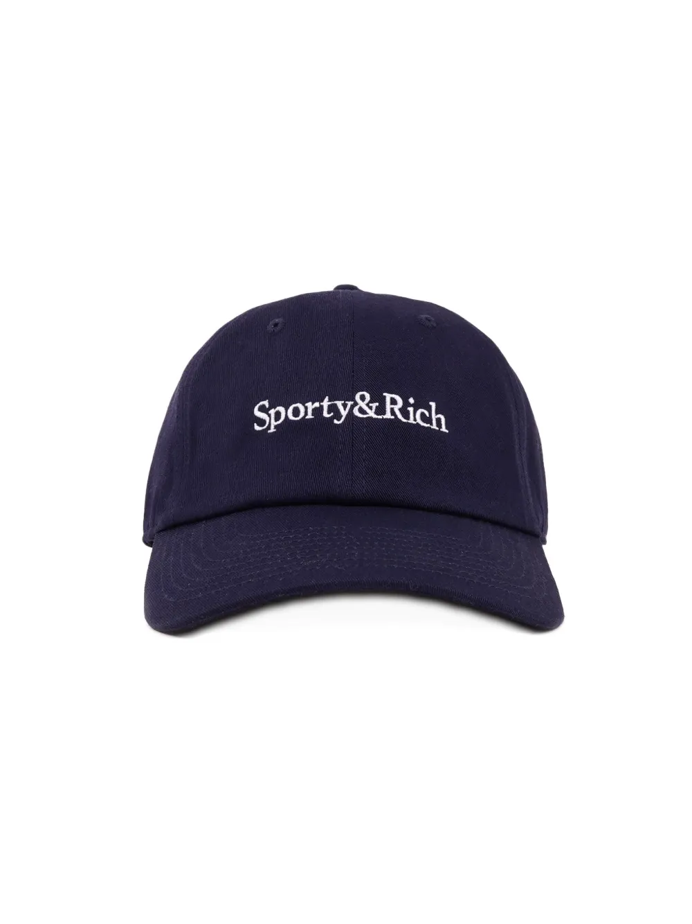 Sporty And Rich Baseball Cap With Logo In Blue