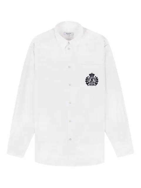 Sporty & Rich pocket embroidered top