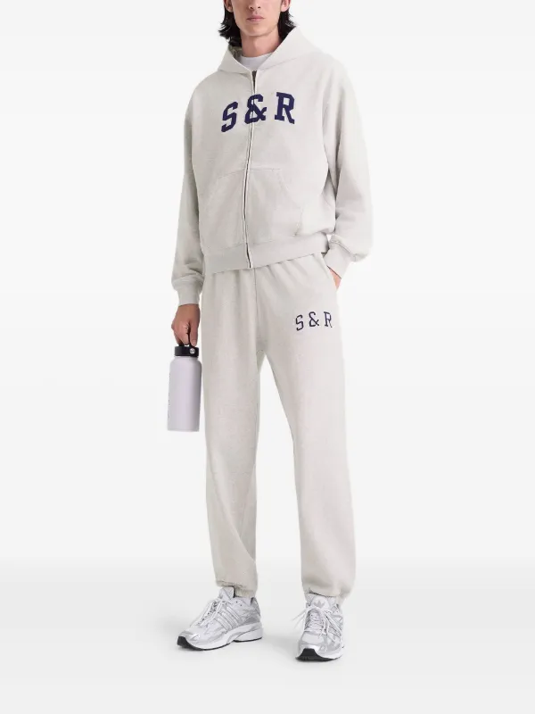 Sporty & Rich Ivy Sweatpant | Grey | FARFETCH