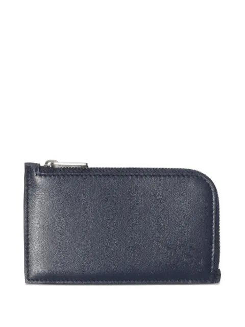 Burberry zip leather cardholder