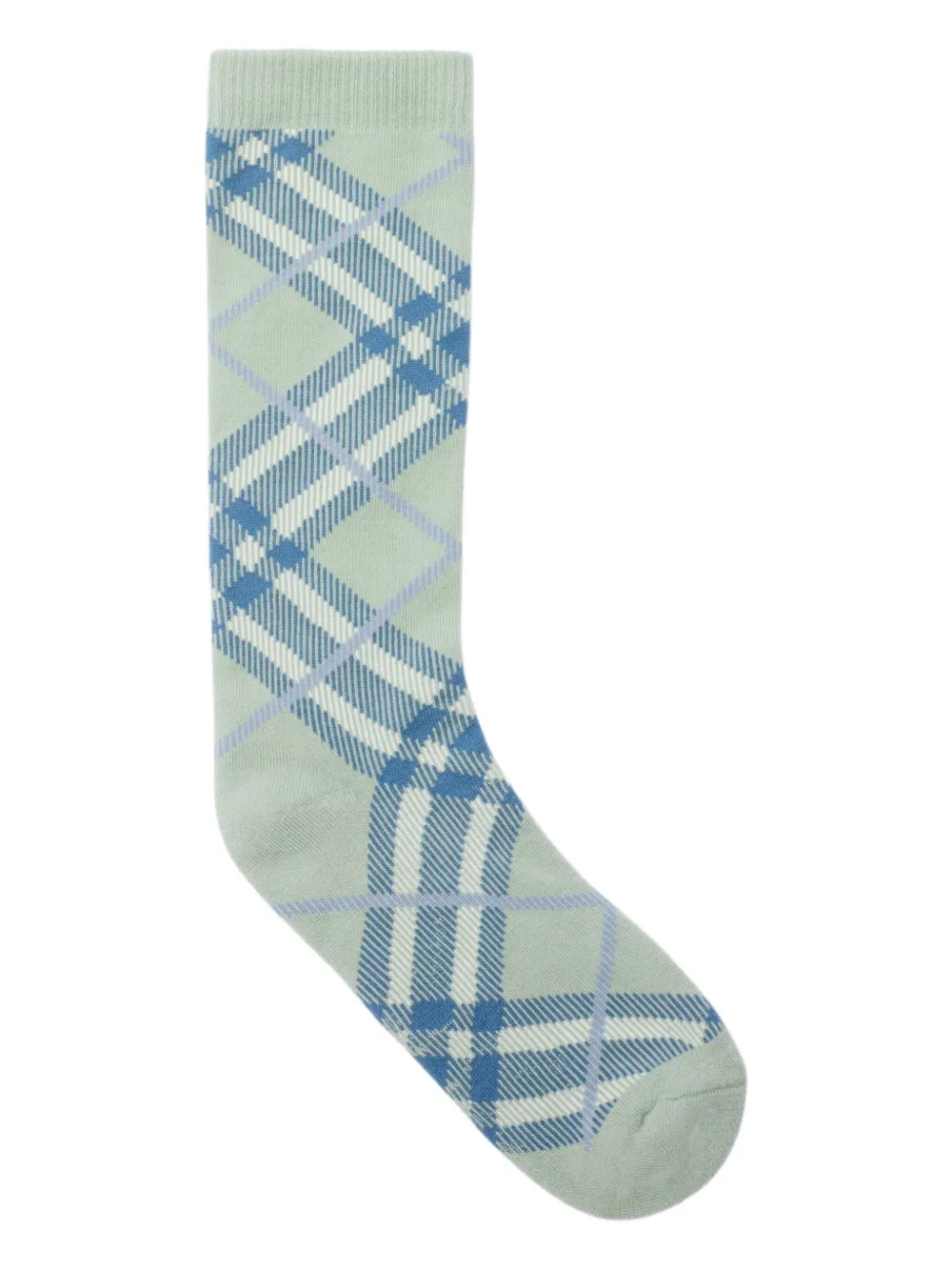 Burberry jacquard check socks | Men | Image 2