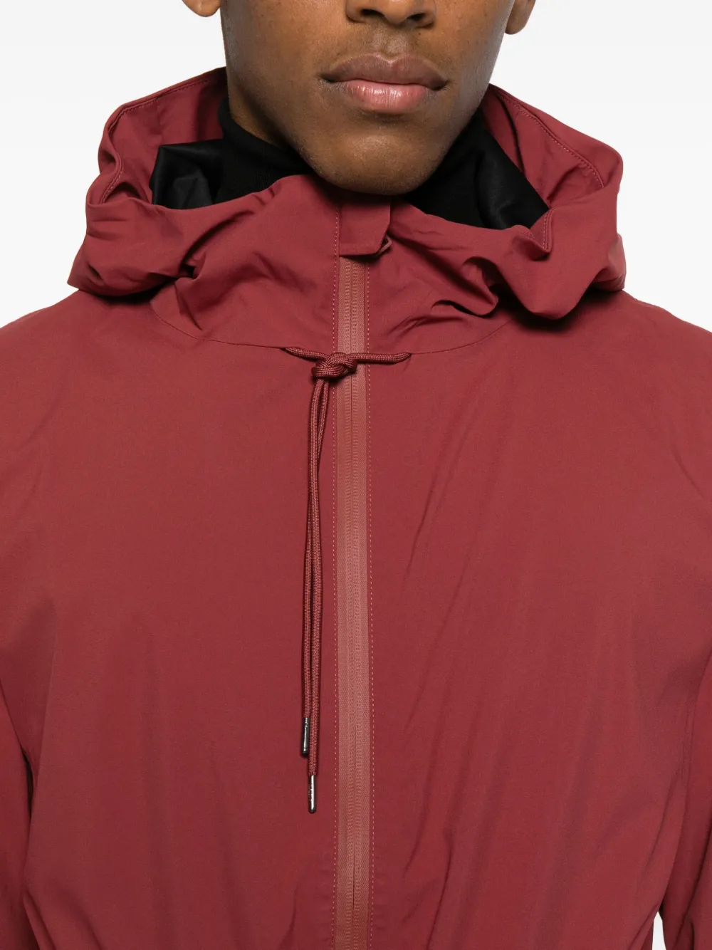 Rains Jas met ritssluiting Rood