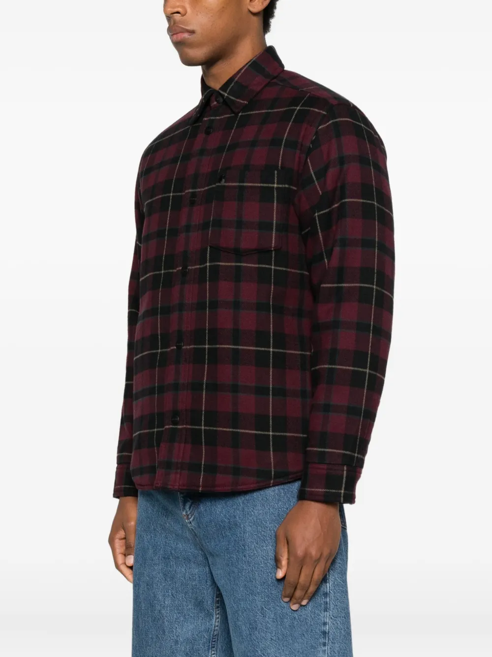 Carhartt Wip Gargan Shirt Jacket In Brown