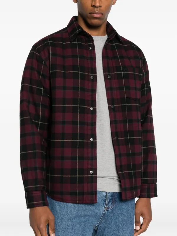 Carhartt WIP チェック ジャケット | レッド | FARFETCH JP