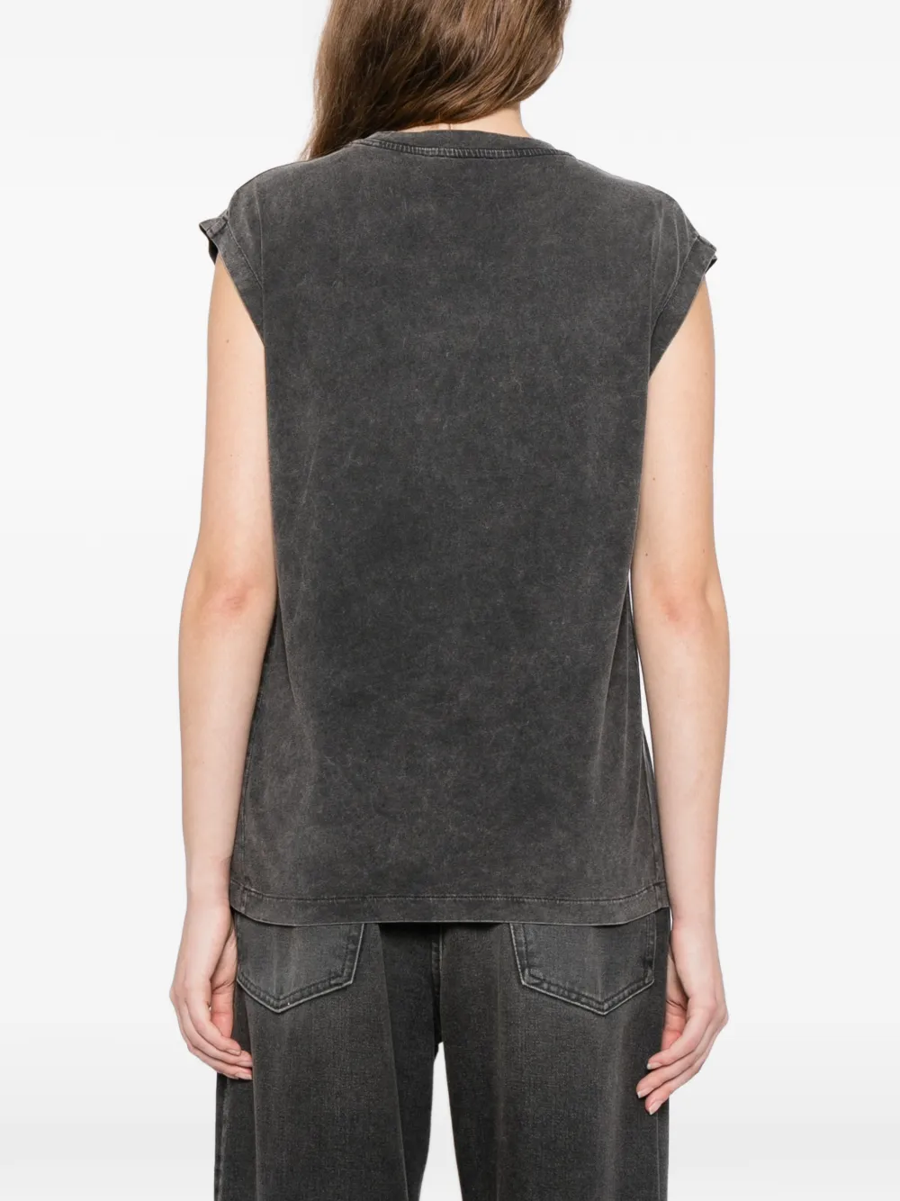 Off-White Bookish T-shirt met logopatch Grijs