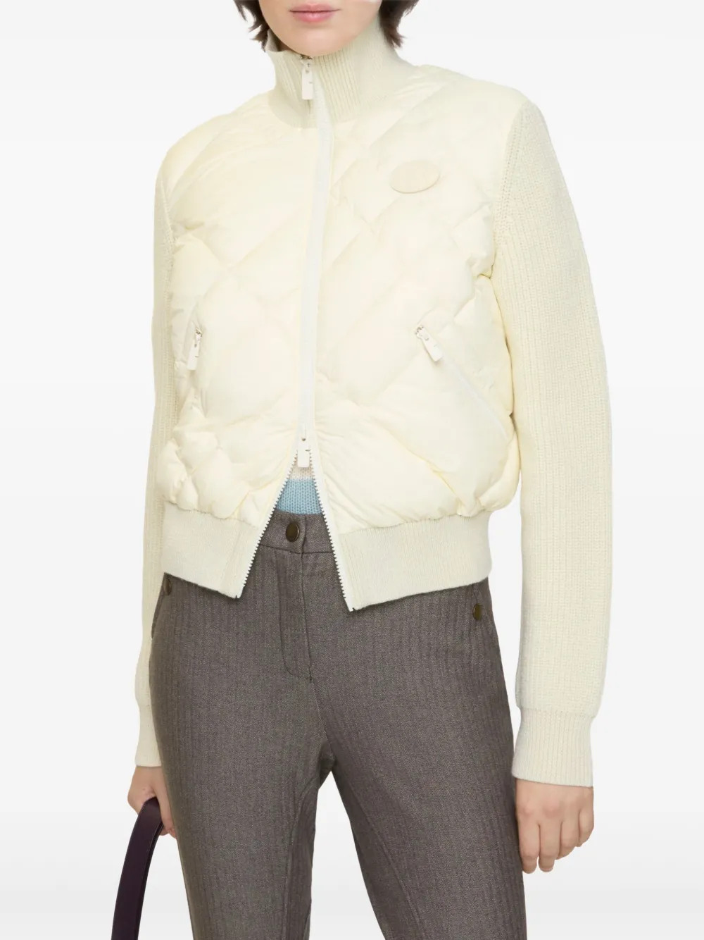 Burberry Gewatteerd jack Wit