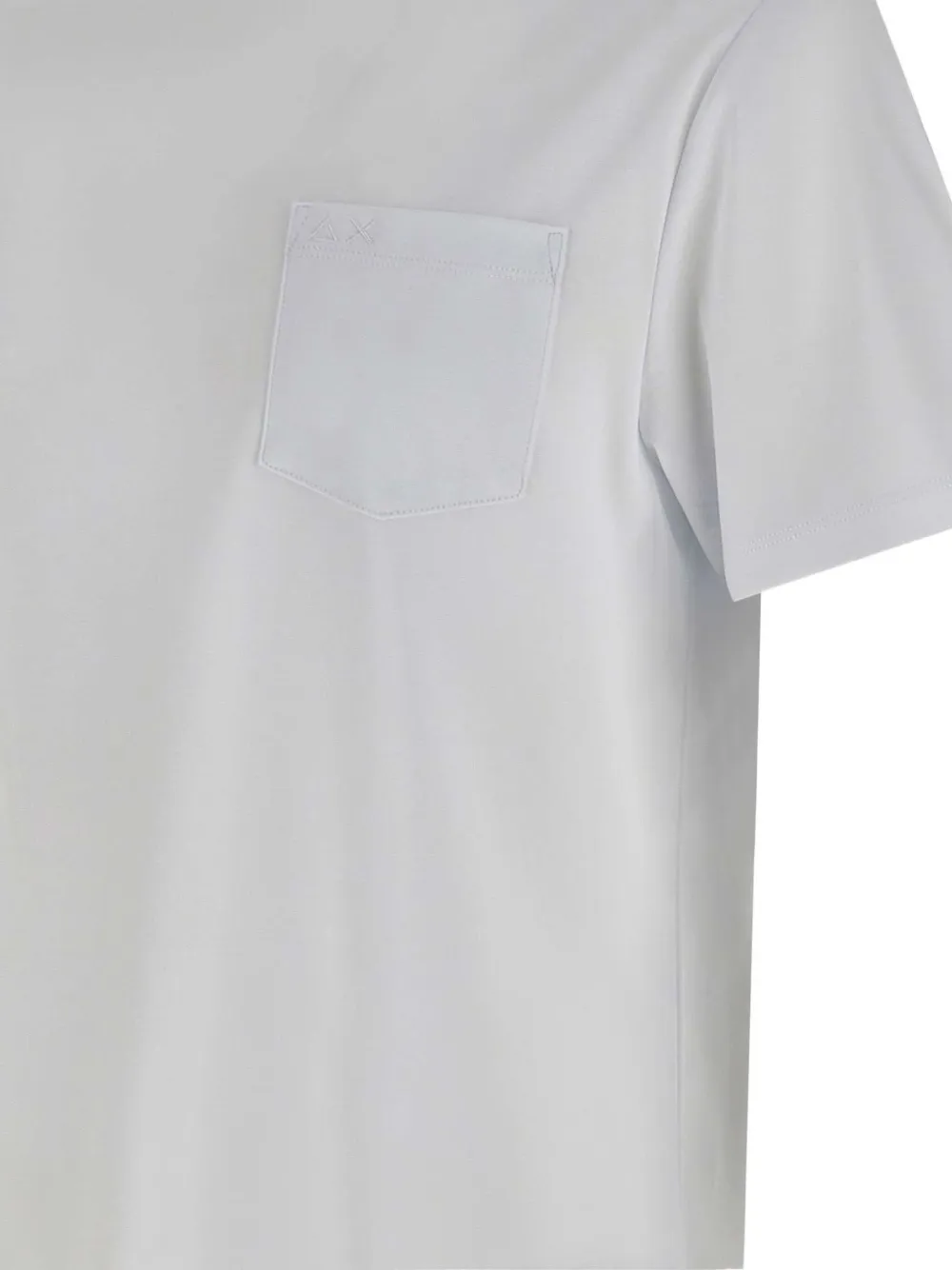 Sun68 T-shirt met zak en logo Wit