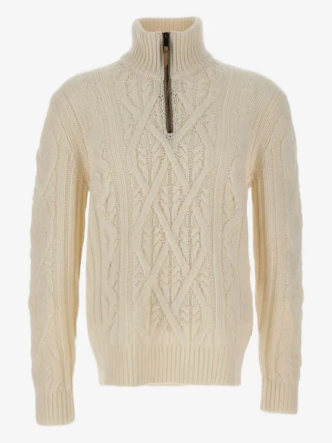 BOSS L-Harpreno half-zip sweater