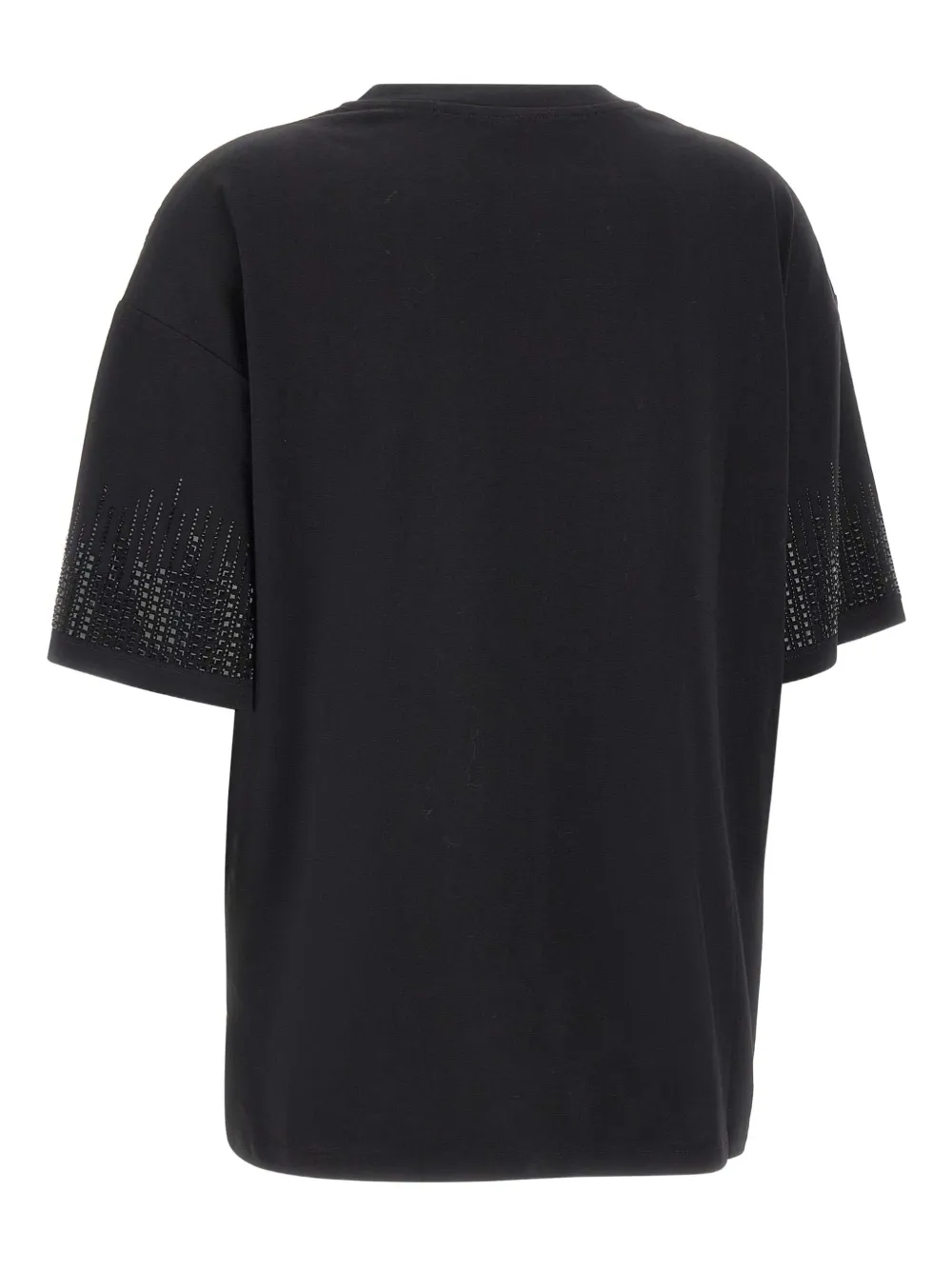 ELENA MIRO` T-shirt met kralendetails Zwart