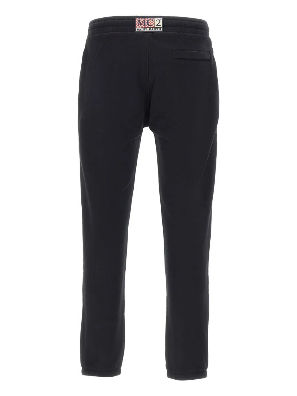 MC2 Saint Barth Trainingsbroek met geborduurd logo en trekkoord Zwart