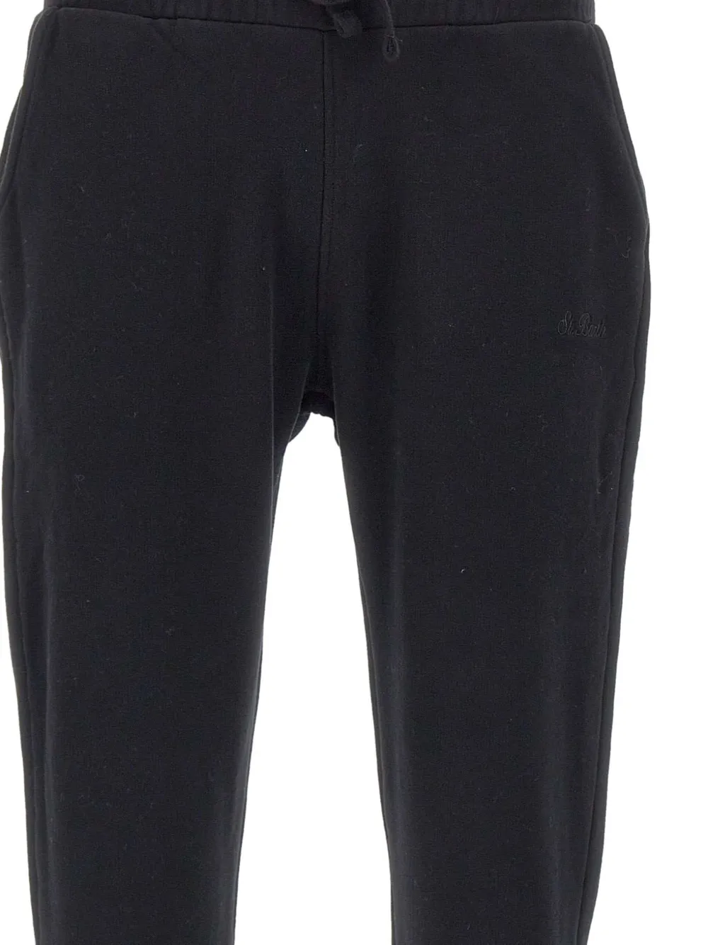 MC2 Saint Barth Trainingsbroek met geborduurd logo en trekkoord Zwart
