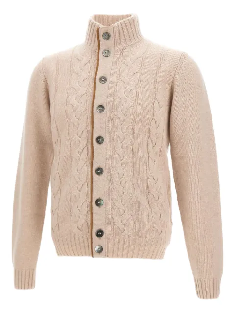 Della Ciana cable-knit buttoned cardigan